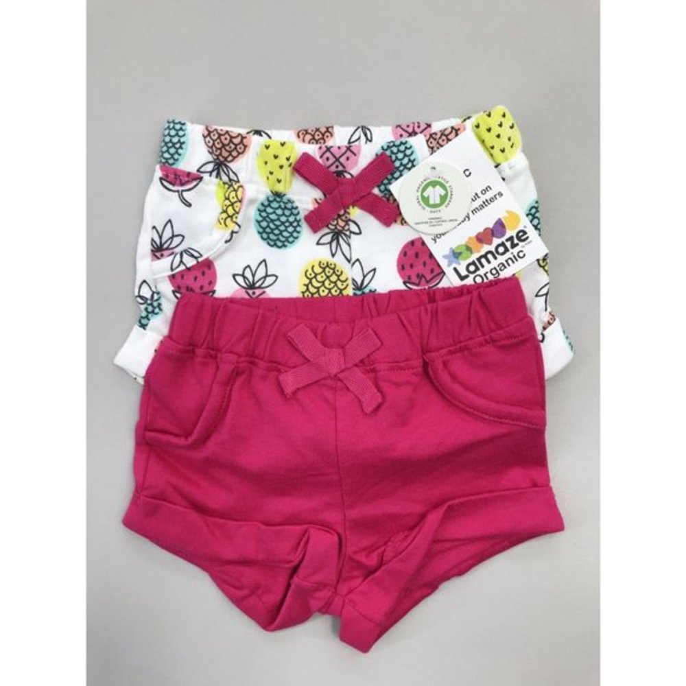NWT Girls Lamaze Organic Shorts Size: 3M